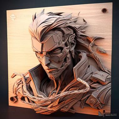 3D model Metal Gear Rising Revengeance game (STL)